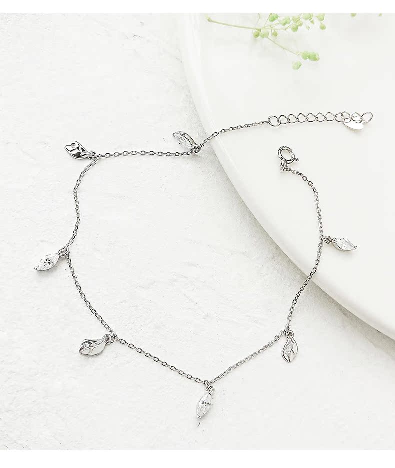 Bracelet de cheville Femme TWINSTYLE     en Argenterie - Ref 3101669 Image 19