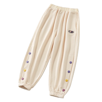 Girl Pants 2023 New Spring Autumn Season Fashion Trends High Street Korean Version CUHK Children Fashion Children Sports Trousers