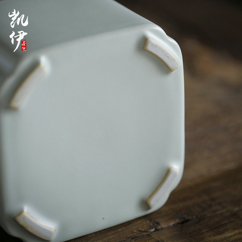 Kate jingdezhen your up tin lid caddy fixings tea caddy fixings ceramic pot seal tea caddy fixings large