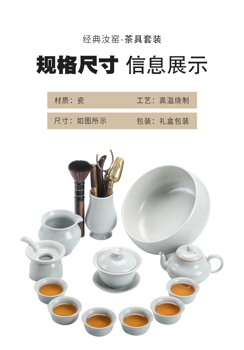 Holly your up kung fu tea sets teapot teacup only three tureen jingdezhen ceramic tea set of a complete set of the home