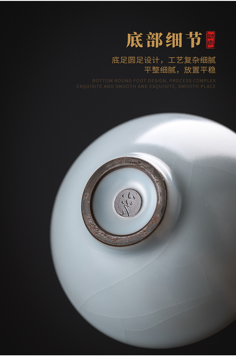 Light to read the manual ru up market metrix who cups sliced open can keep sample tea cup kung fu tea cups porcelain cup perfectly playable cup bowl