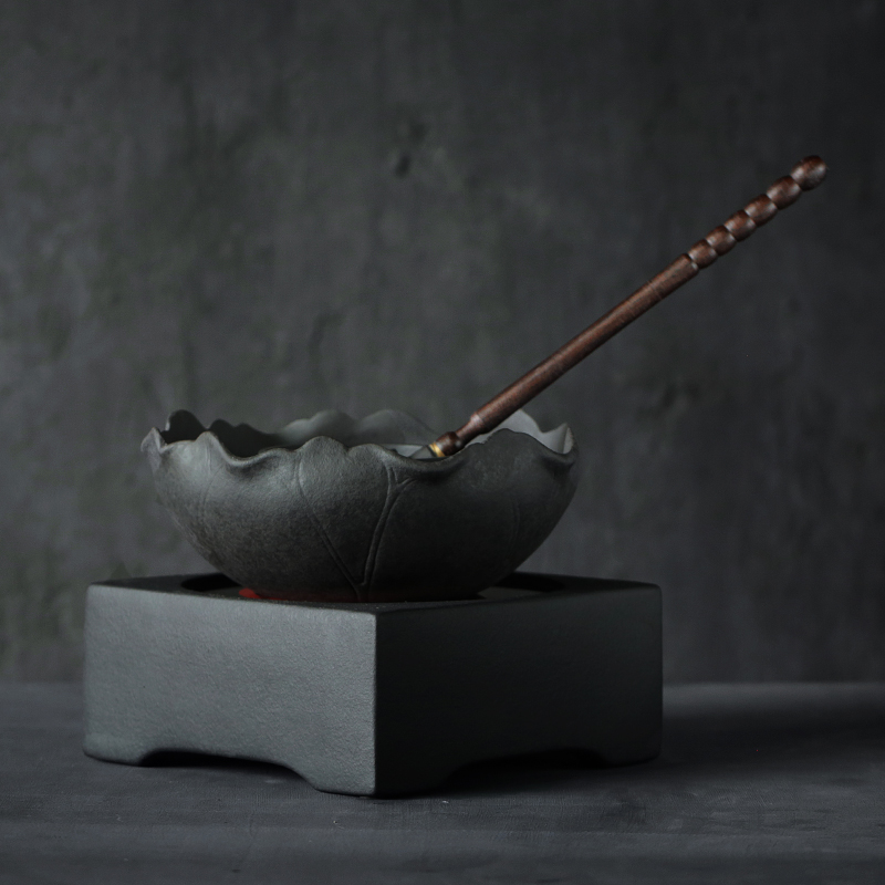 Kate lava rock - ceramic.mute electric TaoLu puer tea boiling tea ware black tea tea, suit large tea bowl