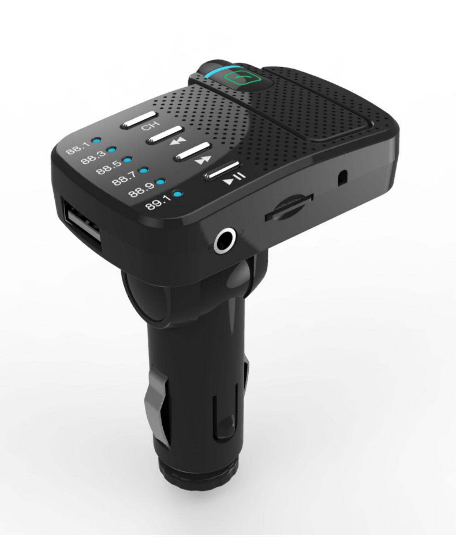 máy chiếu sony Xe Bluetooth MP3 có tai nghe rảnh tay nghe nhạc cắm điện xe hơi có sạc thuốc lá - Trình phát TV thông minh kich song wifi