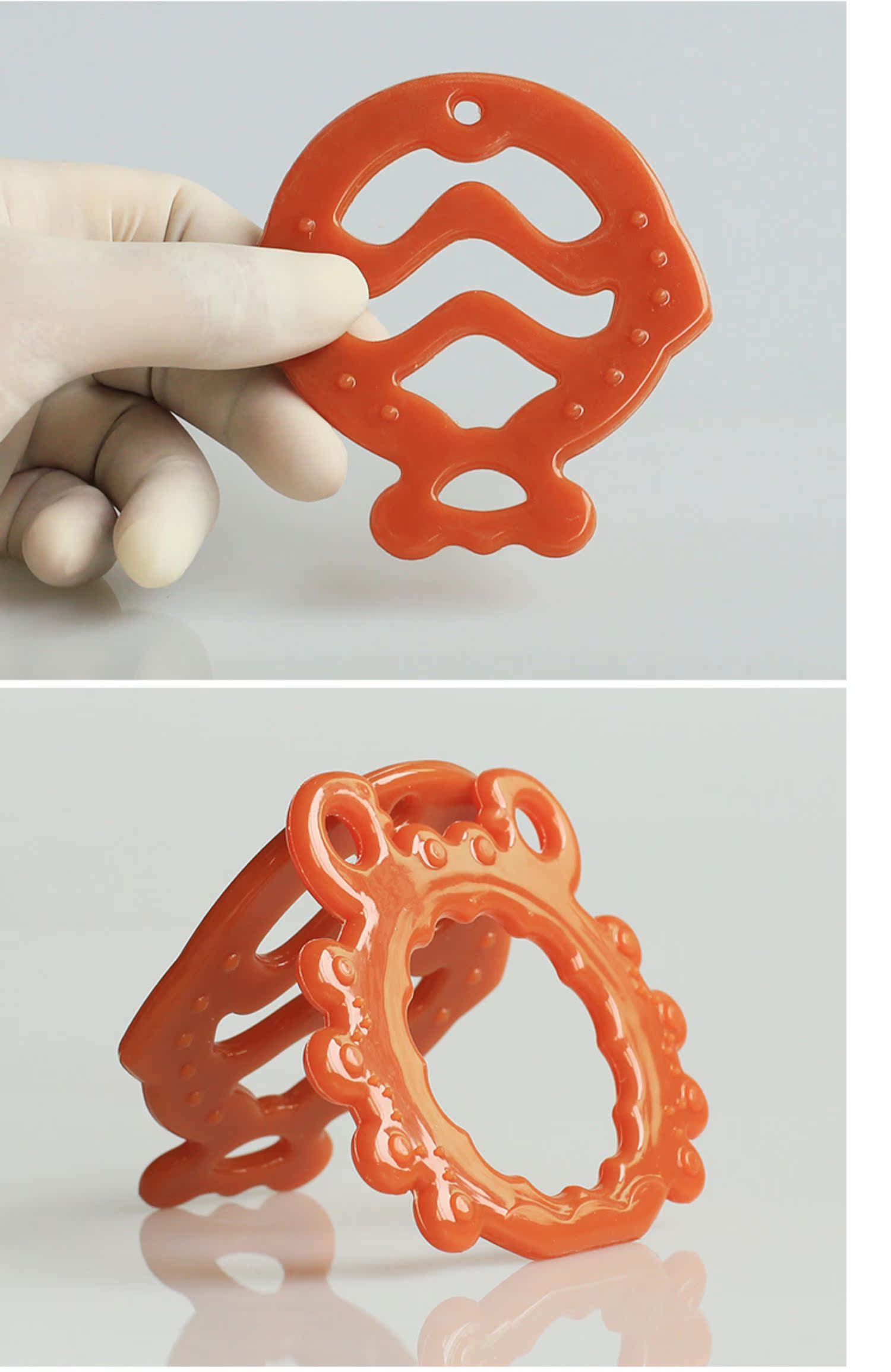 Thallo tarot bé teether cắn trẻ em răng hàm bé nano bạc răng cua nhỏ - Gutta-percha / Toothbrsuh / Kem đánh răng rơ lưỡi cho trẻ sơ sinh