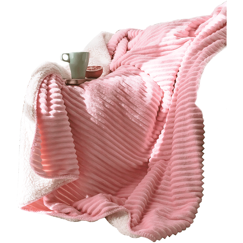 [USD 92.03] Antarctic Magic Fleece Blanket Thick Warm Lamb Fleece