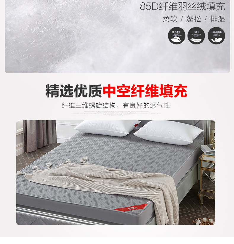 doanh nghiệp giường Nam Cực giường pad giường dày khăn trải giường bông một mảnh đặt Simmons Mattress Protector 1.5 1.8m - Trang bị Covers 	ga chun trải giường 2mx2m2	