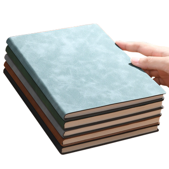 A5 skin-feel soft leather notebook