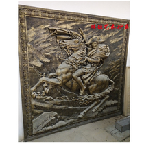 Shunxin sandstone TV wall relief office background wall decoration hotel club background o wall sandstone Napoleon