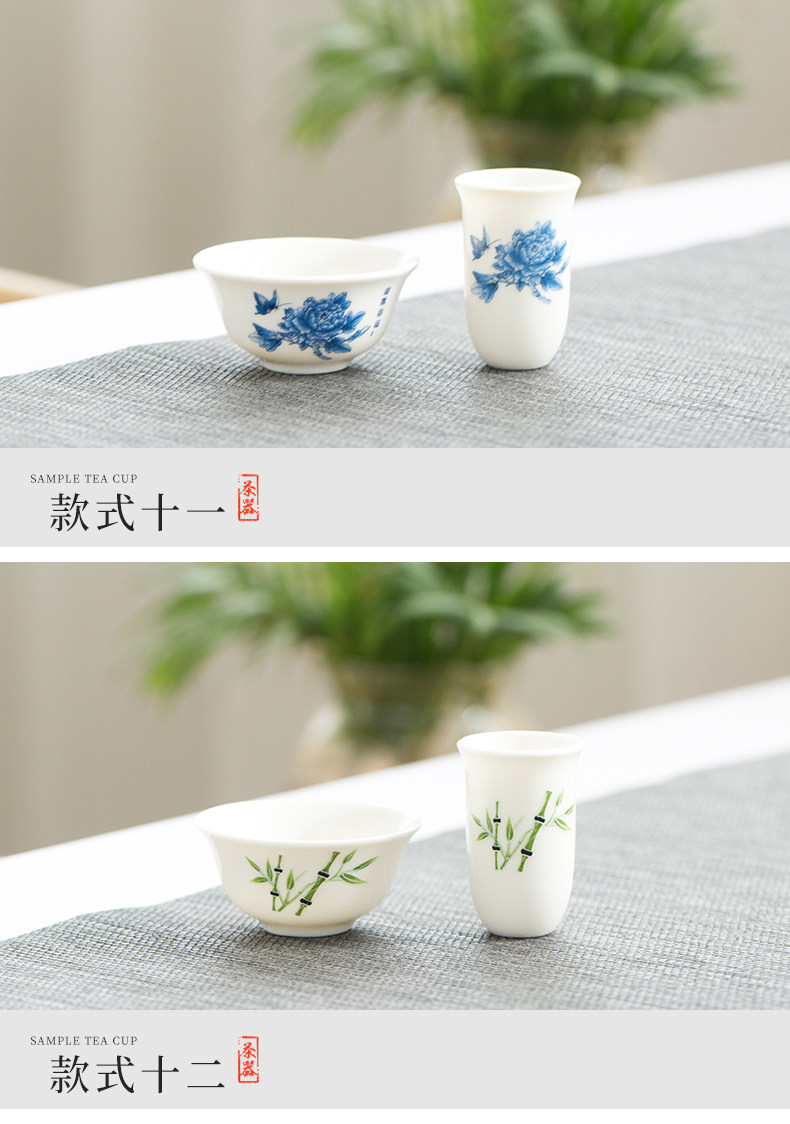 紫砂闻香杯玉白瓷闻香杯套装单杯功夫茶具茶道茶艺配件茶杯品茗杯-阿里巴巴