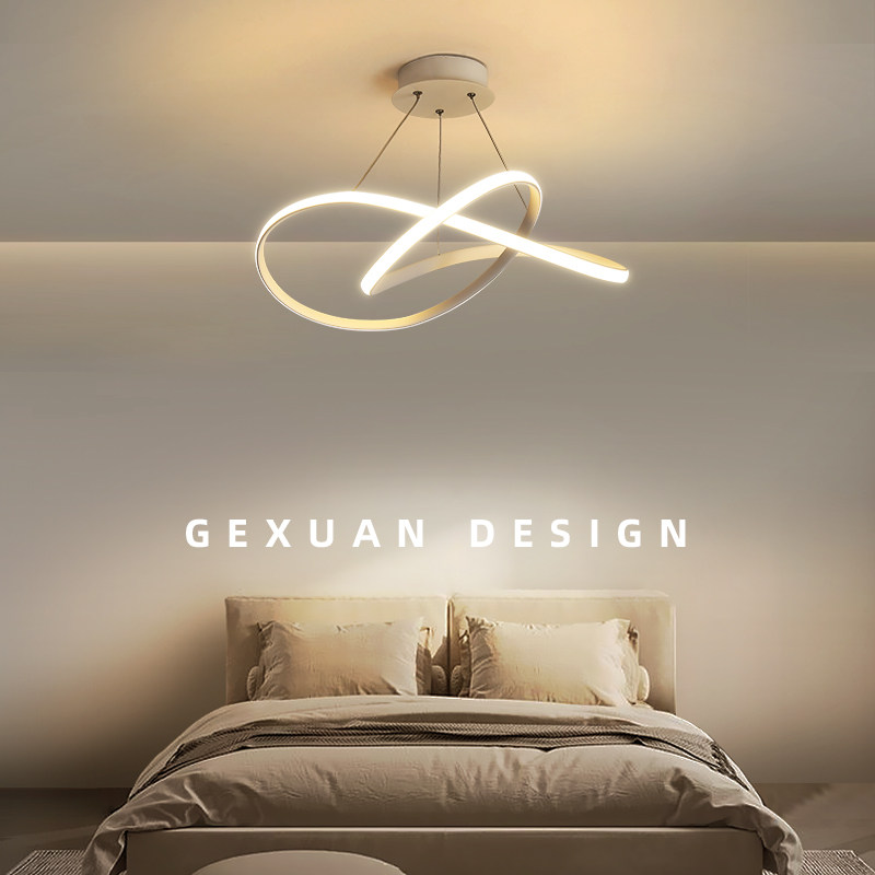 Creative ring restaurant chandelier simply personalized circular atmosphere after modern restaurant lamps art bar chandelier