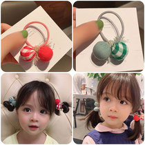 Korean childrens hair rope Girls  hair circle Hair rope Baby little girl does not hurt hair Rubber band tie hair head rope Hair accessories