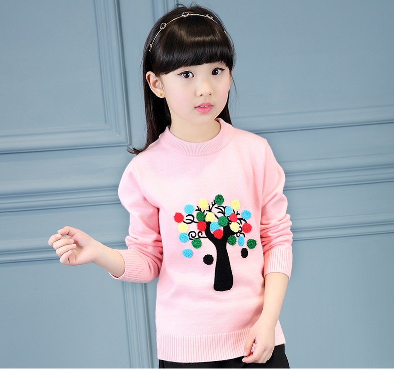 Pull fille à manche longue - Ref 2105944 Image 30