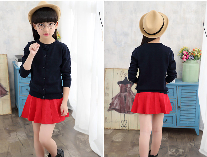 Pull fille à manche longue - Ref 2104687 Image 27