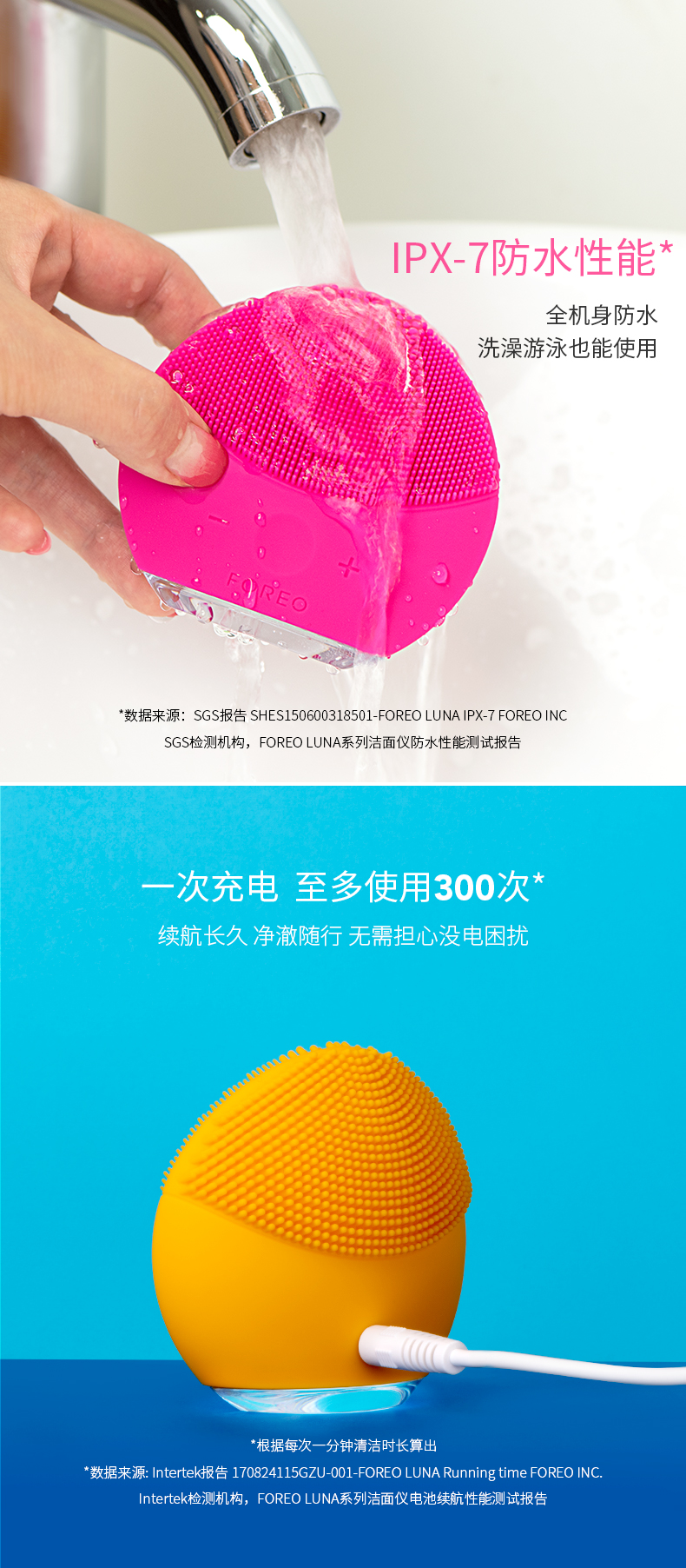 斐珞尔 FOREO 露娜Luna mini 2 电动洁面仪 图8