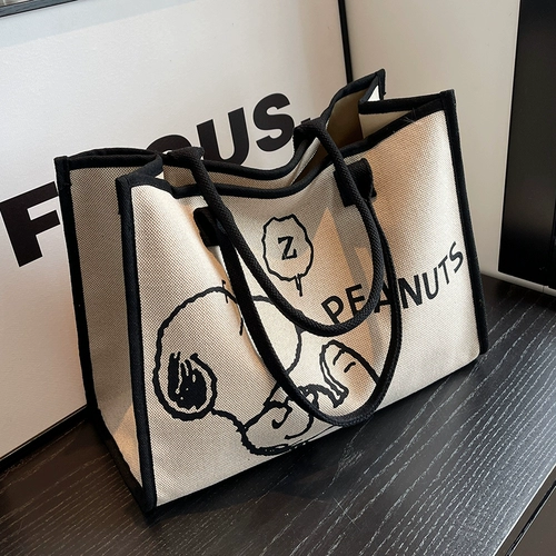 Nuby, вместительная и большая сумка через плечо, мультяшный шоппер