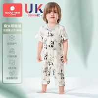 [Шорты из модала/с короткими рукавами] Sanmie Panda (прохладный, но не ледяной, гладкий и приятный для кожи)