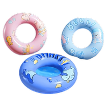 Childrens swimming ring thickened lifebuoy for children anti-rollover anti-rollover for girls and babies 2-3-6 years old and above