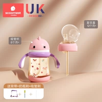 [Антибактериальная модель нано-серебра] Vicat Purple, 240 мл + крышка для питья [бесплатная детская сумка + щетка для чистки]