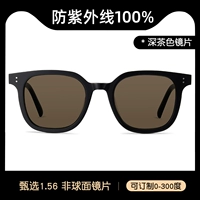 【Пакет 10】 0-300 градусов, 3188 черная рама с 1,56 поляризованной чайной лист