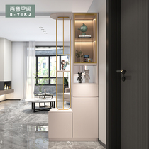 Nordic hall cabinet entrance cabinet shoe cabinet integrated light luxury modern living room screen partition small apartment entrance hall cabinet
