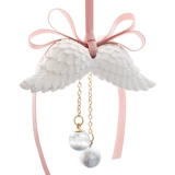 Подвеска для машины, аксессуар, креативный зеркало заднего вида, со снежинками