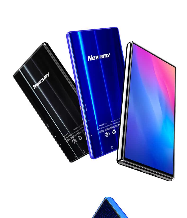 giá treo máy chiếu Newman toàn màn hình MP6MP5 Phiên bản sinh viên Walkman Trình phát video nhạc MP4 toàn màn hình cảm ứng cầm tay - Trình phát TV thông minh bộ phát sóng wifi