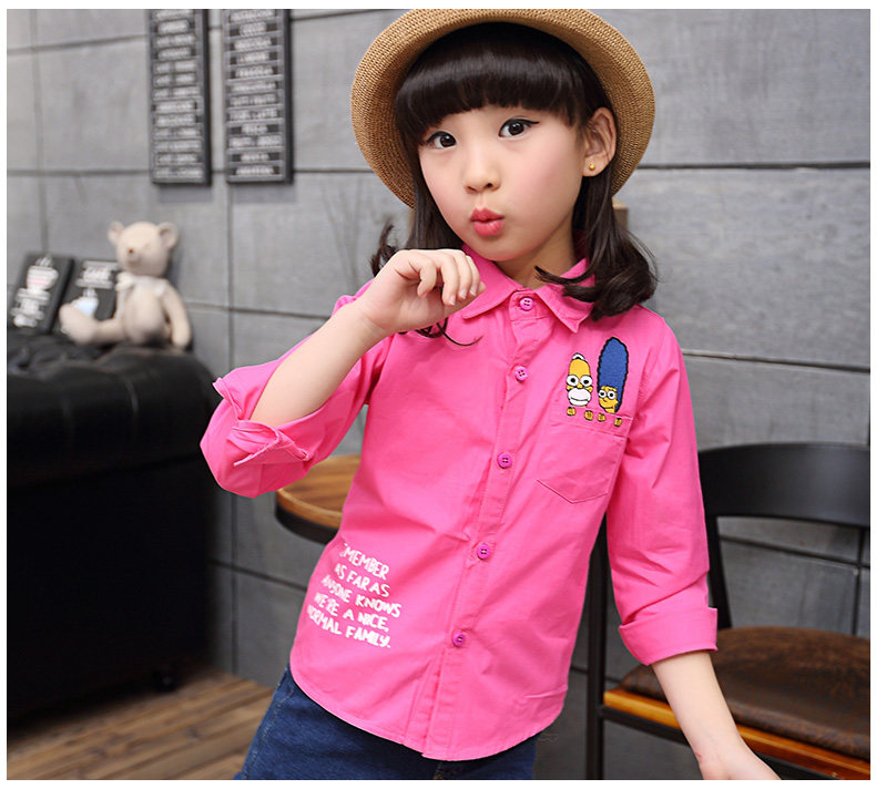 Chemise fille à manche longue - Ref 2085386 Image 20