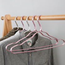 Space Aluminum Alloy Hanger Intractable Clothes Hanger Clothes Hangers Stainless Steel Hangers Household Drying