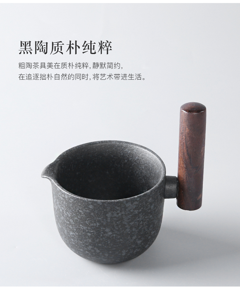 Three thousand Chinese tureen tea cup set coarse pottery teapot pu 'er tea, a complete set of kung fu tea set gift box