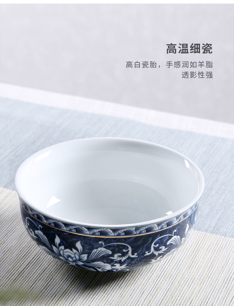 Ceramic to build three thousand tea tea by hand wash in hot water wash barrels move cup dried tea with a water jar