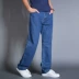 Quần jean nam mùa thu Chất béo thẳng cộng với phân bón Quần denim nam denim Quần lỏng nam thời trang năm 2021	 Cao bồi