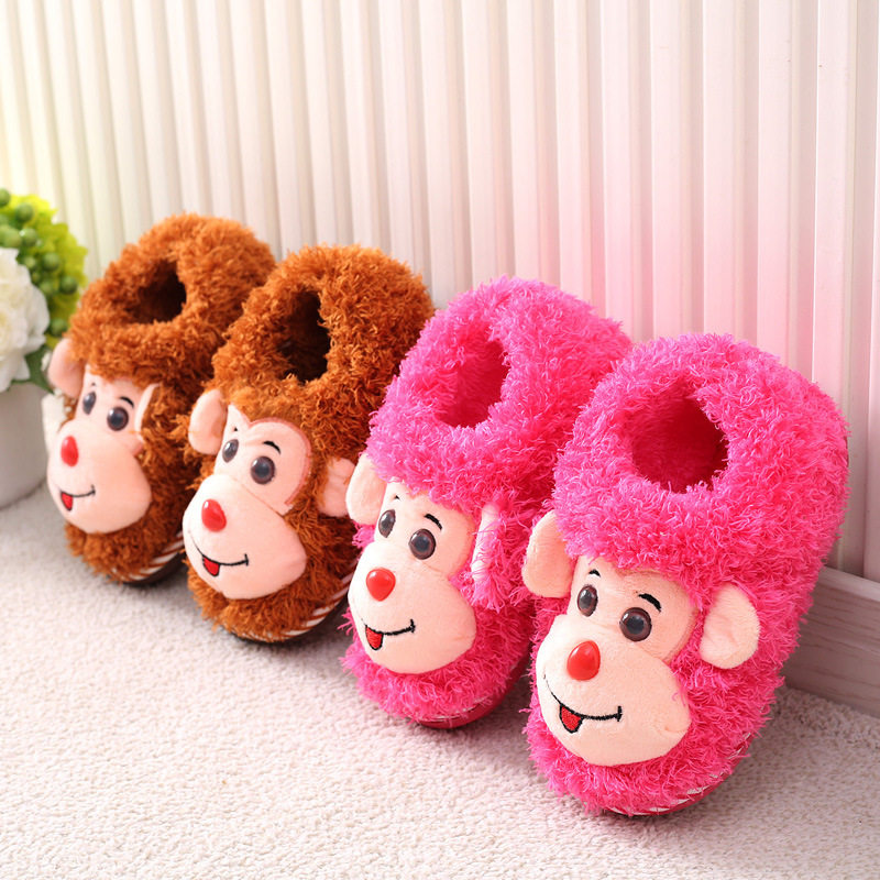 Pantoufles enfants en autre pour hiver - semelle caoutchouc - Ref 1004053 Image 15