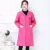 Coat overalls Female overcoat Long version single layer breathable medium long version Adult household protective clothing summer anti-fouling woman
