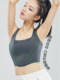 Sports bra for girls, seamless bra corset, super flat, special running shockproof vest for high school students in physical education class