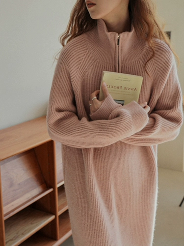 Демисезонный трикотажный свитер, лонгслив, длинная юбка