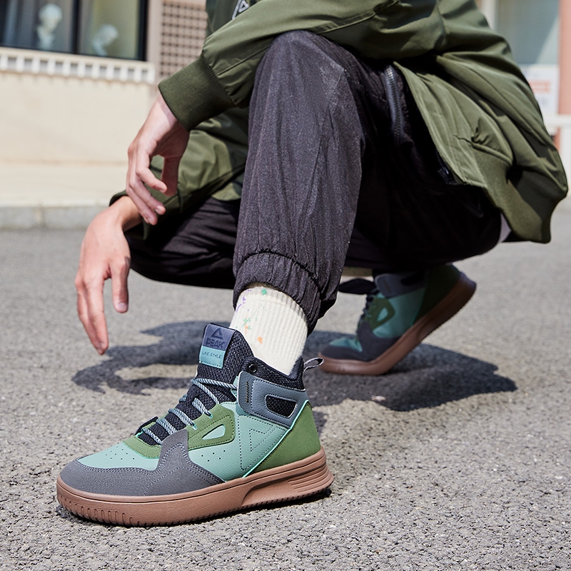 Pick men's shoes spring and summer new sports shoes men's hundred and high-help retro men's casual shoes G