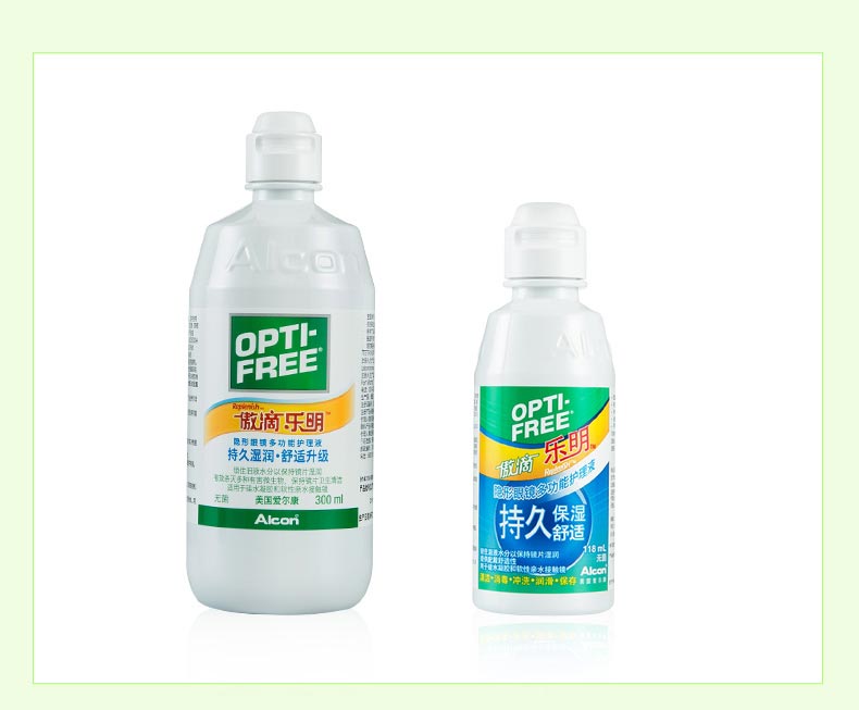 Alcon tự hào thả kính vô hình chăm sóc nhạc lỏng Ming 300 + 118ml Meilu Potion cửa hàng chính thức - Thuốc nhỏ mắt sanlein