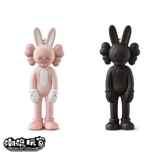 Spot KAWS ACCOMPLICE КИП-КИПСЫ ограниченная фигурка заяц-белочка, брелок для ключей