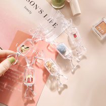 Net Red jewelry box hand Jewelry earrings earrings childrens hair accessories necklace storage box small exquisite anti-oxidation box