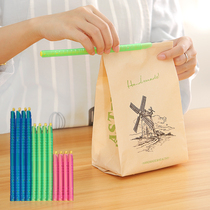 Seal Clip Closure Stick Food Bag Clip Snack Bag Strip Milk Powder Bag Discharge Mouth Food Themed Kitchen Finishing