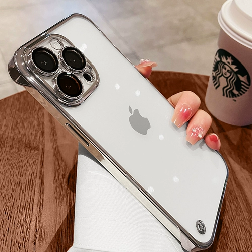 第一卫 Совместимый мобильный телефон, прозрачный защитный чехол, ультратонкий объектив, 16promax, iphone, защита при падении, изысканный стиль