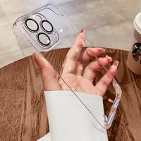 【Полный прозрачный】 Восстановите ощущение мышечной массы ★ без липкого отпечатка пальца ★ Плохая красная сумка Компенсация