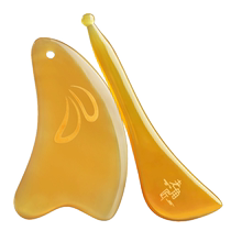 Old horn craftsmans horn scraping board facial beauty and eye pulling stick special shaving tool for the face universal for the whole body