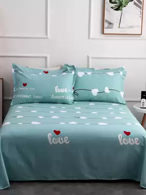 Thickened 100%cotton twill bed Single cotton double single 1 5 meters 1 8 2m student dormitory quilt