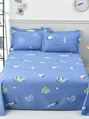 Thickened 100% cotton sheets single twill cotton sheet 1 5 meters 1 8 2 meters single double student