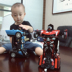Biến dạng điều khiển bằng giọng nói điều khiển từ xa xe King Kong robot sạc cậu bé không dây điều khiển từ xa xe đồ chơi trẻ em điện thế giới đồ chơi cho bé Đồ chơi điều khiển từ xa
