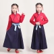 Trang phục truyền thống Hanfu Trung Quốc mới cho trẻ em, trang phục cổ trang, bé trai, bé trai, trang phục kinh điển ba nhân vật, trẻ em lớn, phong cách Trung Quốc, cổ trang - Trang phục