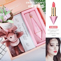 Яркая медовая любовь розовая паста+серьги+кроличьи лампы