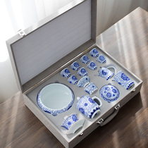Jingdezhen Wind Qingzao Porcelain Tea Tea Set ceramic Handmade Gongfu tea with whole home tea Doug tea tea tea cup