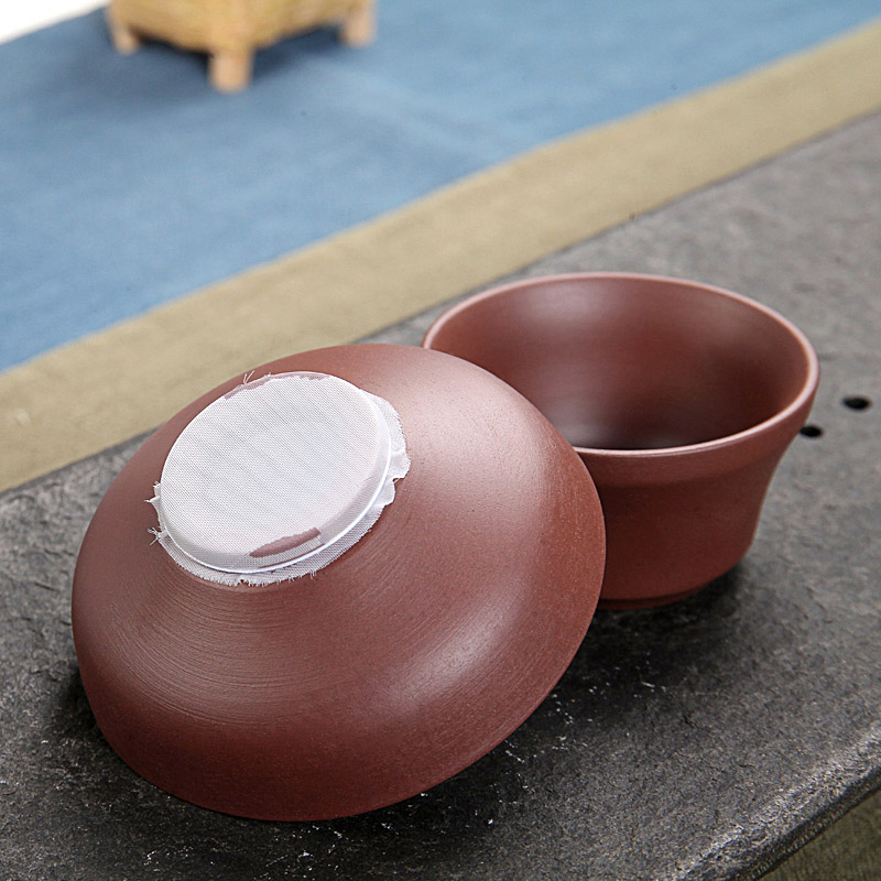 Xin edge of purple sand) ore filter violet arenaceous kung fu tea tea tea strainer screen pack tea accessories